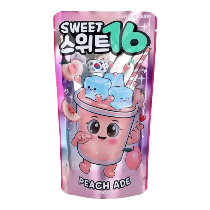 SWEET 16 Peach Ade Ohne Zucker 200ml