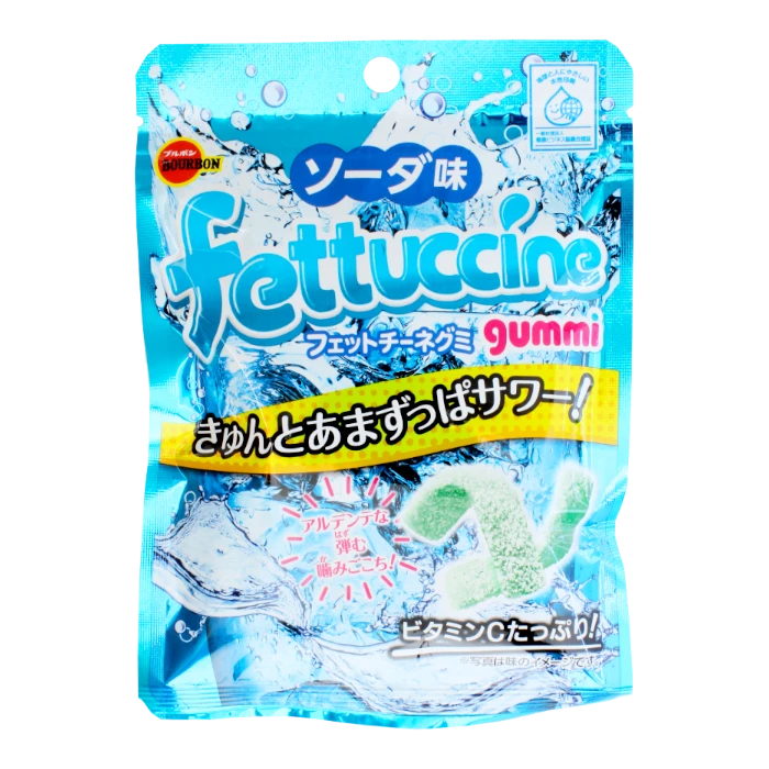 Bourbon Fettuccine Gummy Soda 50g