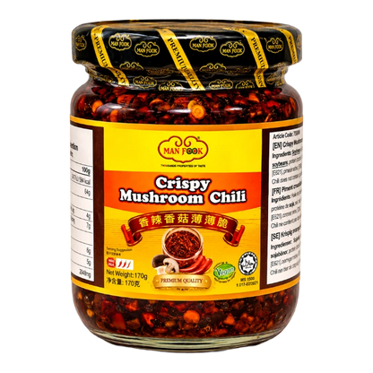 MAN FOOK Crispy Chili Mushroom  170 g