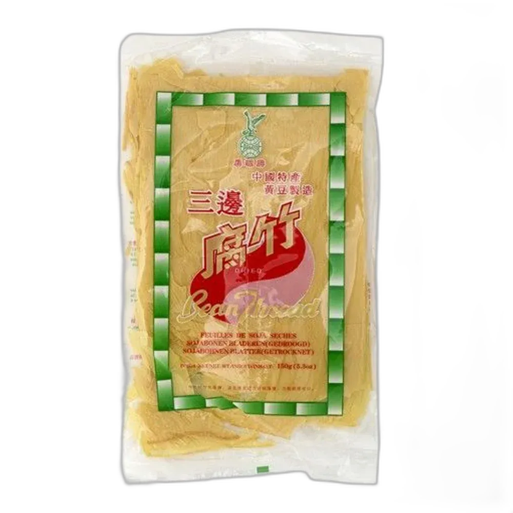 EAGLOBE Getrocknete Tofublätter 150G – Vegane Sojablätter für asiatische Gerichte