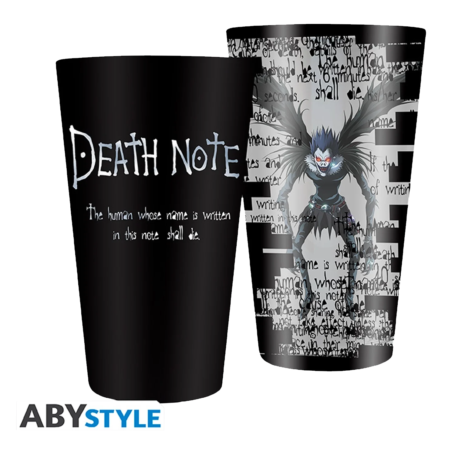 DEATH NOTE Large Glass Ryuk 400ML
