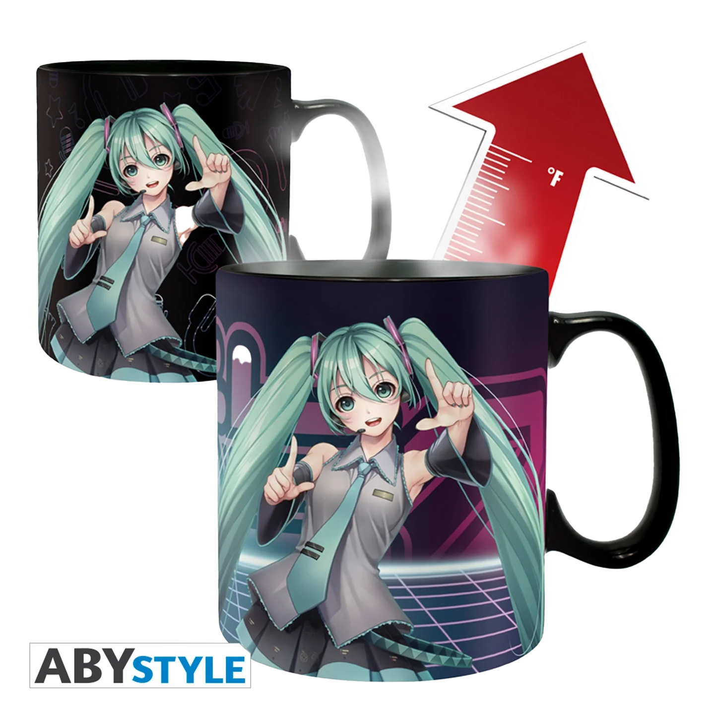HATSUNE MIKU Mug Heat Change 460ml