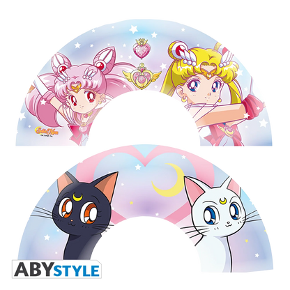 SAILOR MOON Fan - Fächer "Sailor Moon & Cats"