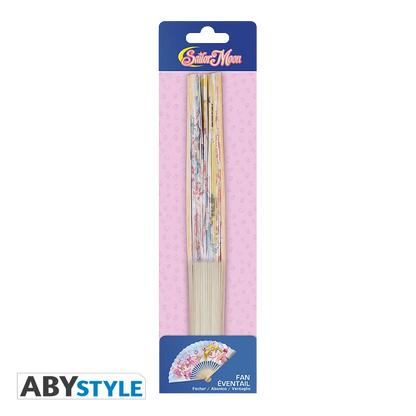 SAILOR MOON Fan - Fächer "Sailor Moon & Cats"