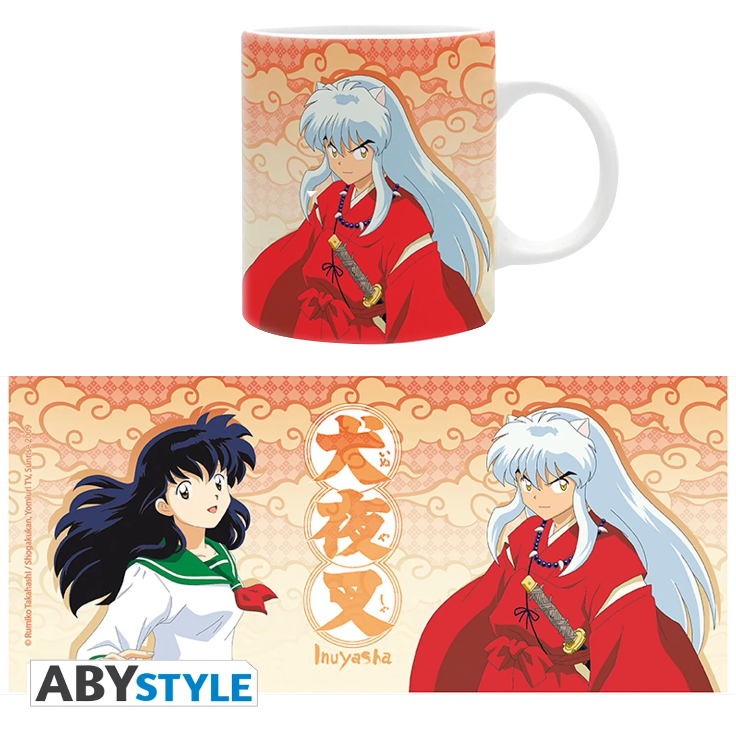 INUYASHA Mug 320ml Inuyasha & Kagome