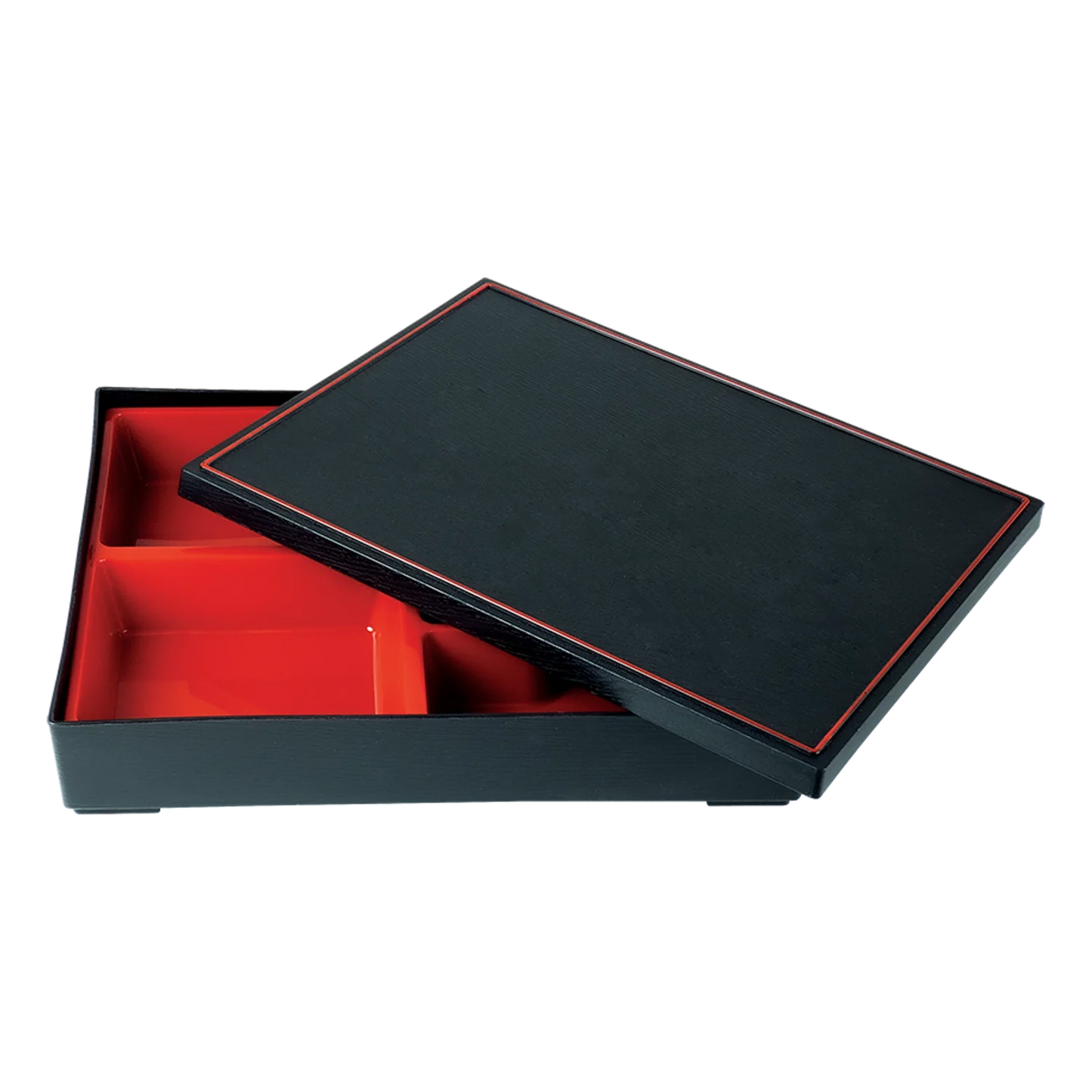 JADE TEMPLE Bento Box Schwarz mit Deckel