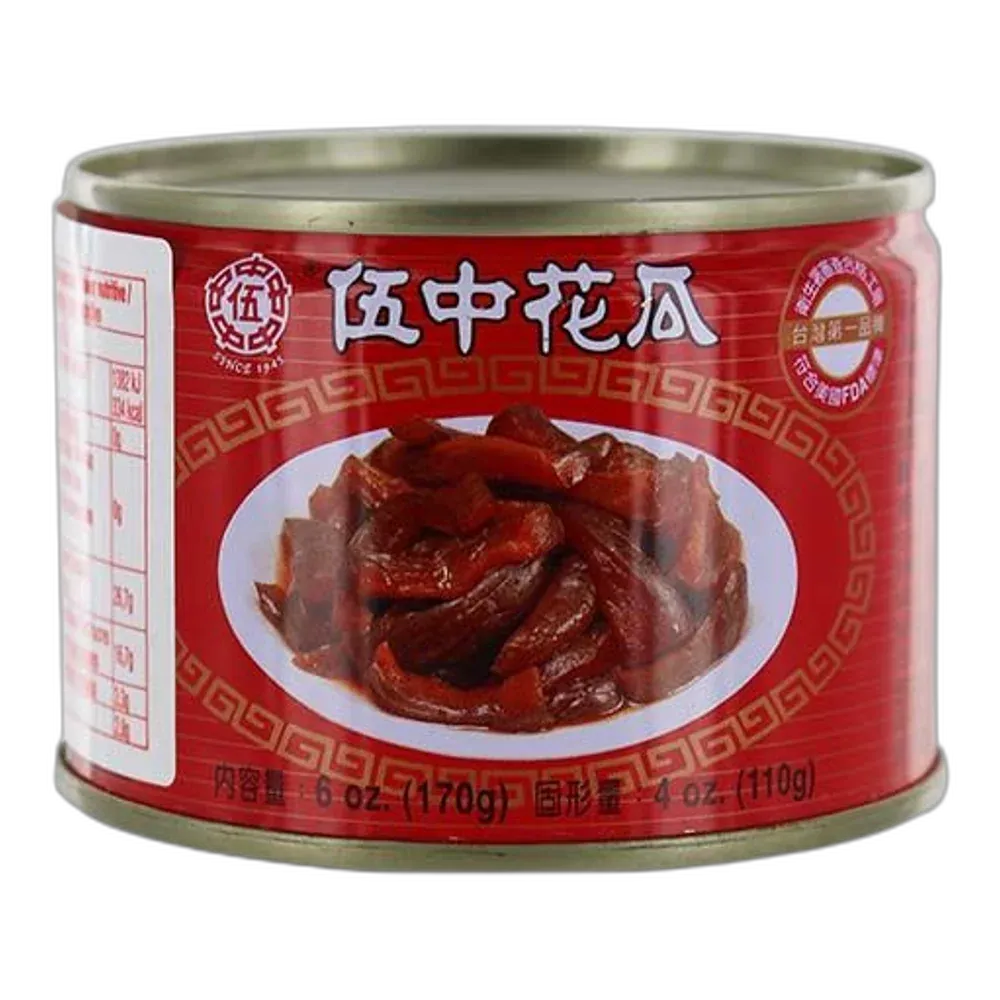 WU CHUNG Pickled Cucumber – Asian pickled cucumbers 110G