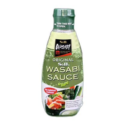 S&B Wasabisauce Fl 170G
