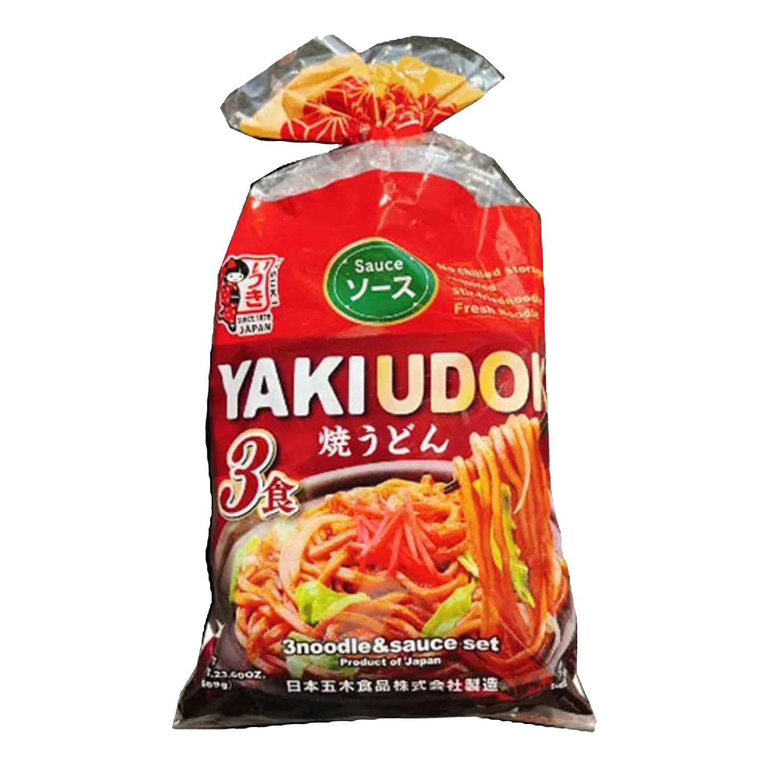 ITSUKI Yaki Udon Nudeln mit Worchester Sauce 669G