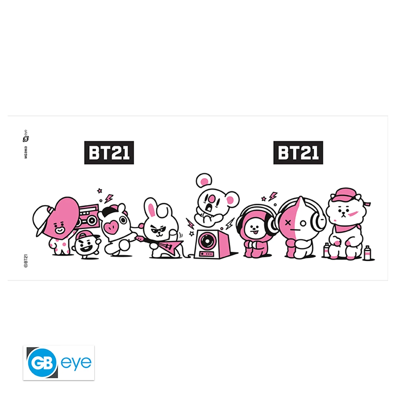 BT21 Mug 320ML Music Play