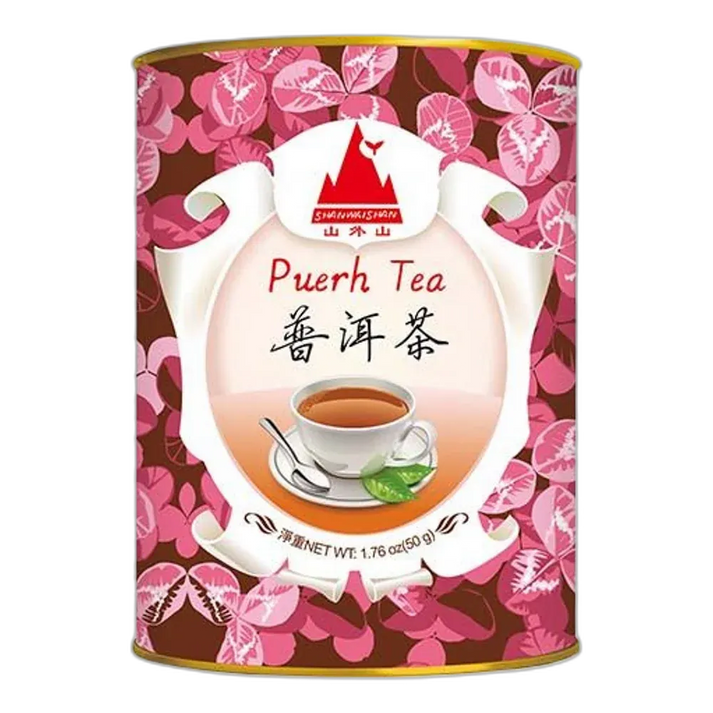 SHAN WAI SHAN Pu Erh Tee – 50g fermentierter Tee aus China