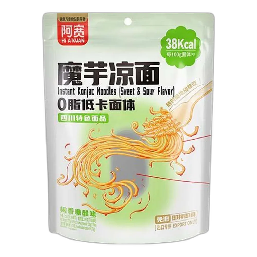 BAIJIA Konjak Instantnudeln Zitrone 260g – Vegan & Low Carb