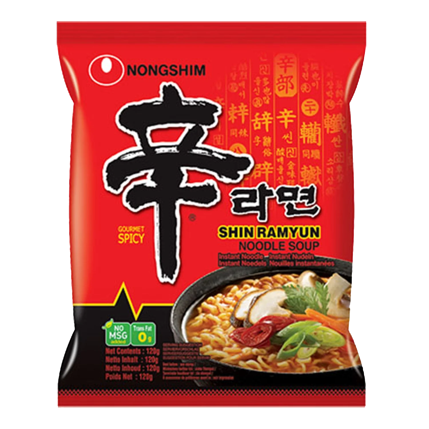NONGSHIM Instant Nudeln Shin Ramyun 120G
