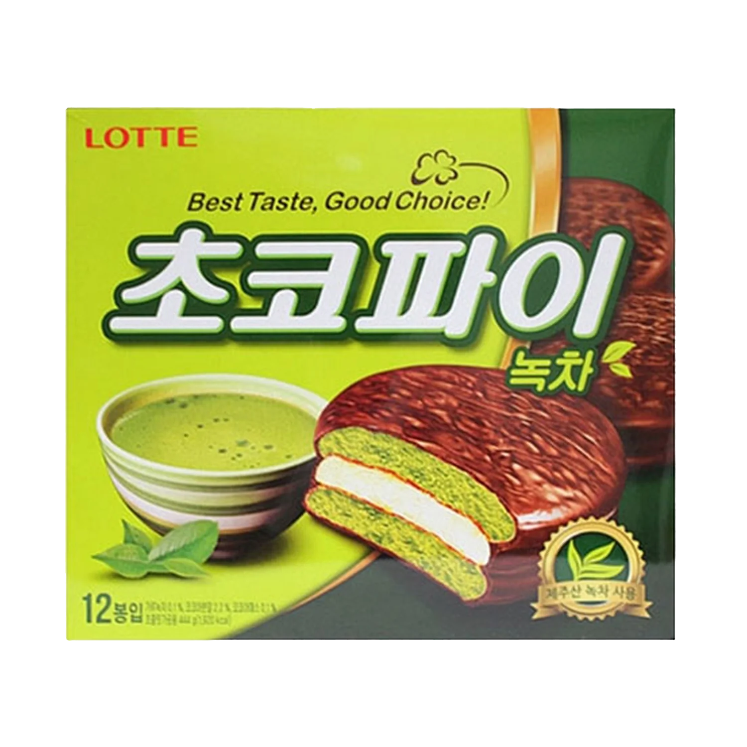 LOTTE Choco Pie Green Tea Green Tea 336G