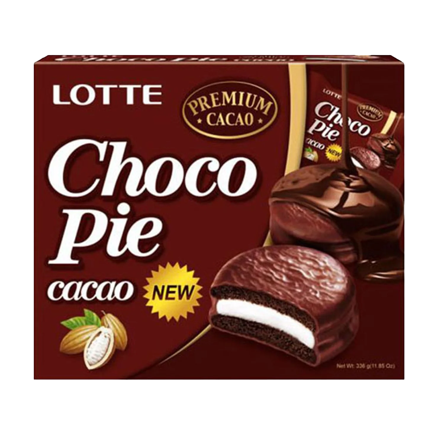 LOTTE Choco Pie Cacao 336G