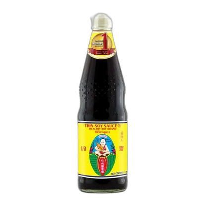 HEALTHY BOY Soja Sauce Hell – 700ML – Thai Light Soy Sauce