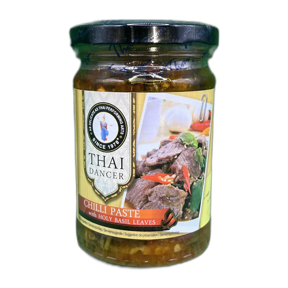 THAI DANCER Chilli Paste W. Holy Basil 200G