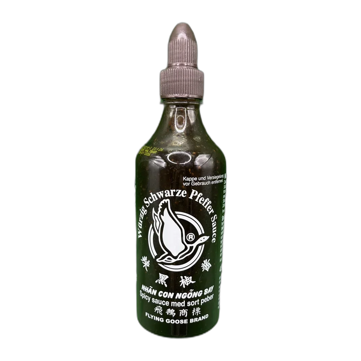 FLYING GOOSE Spicy Black Pepper Sauce Fl 455ML