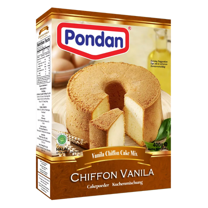 PONDAN Chiffon Cake Vanille-Backmix 400G