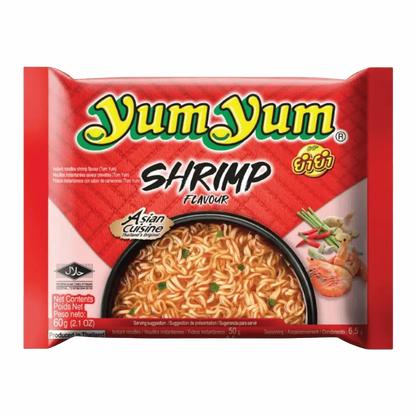 YUM YUM Instant Noodles Shrimp Pk 60G